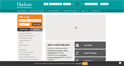 Desktop Screenshot of be.hudson.com