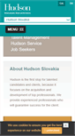 Mobile Screenshot of hudson.sk