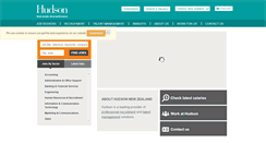 Desktop Screenshot of nz.hudson.com
