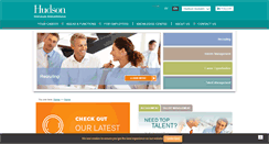 Desktop Screenshot of hudson.se