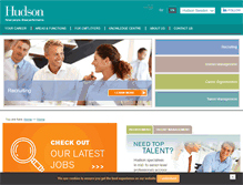 Tablet Screenshot of hudson.se